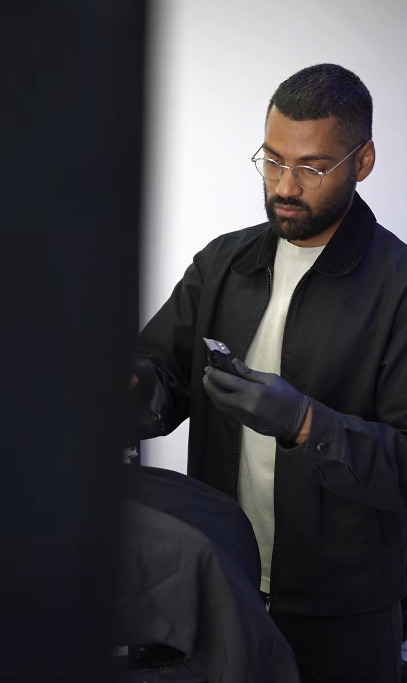 Imran barber portrait